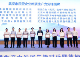 韦德国际1946韦德数据荣膺武汉新质生产力先锋企业